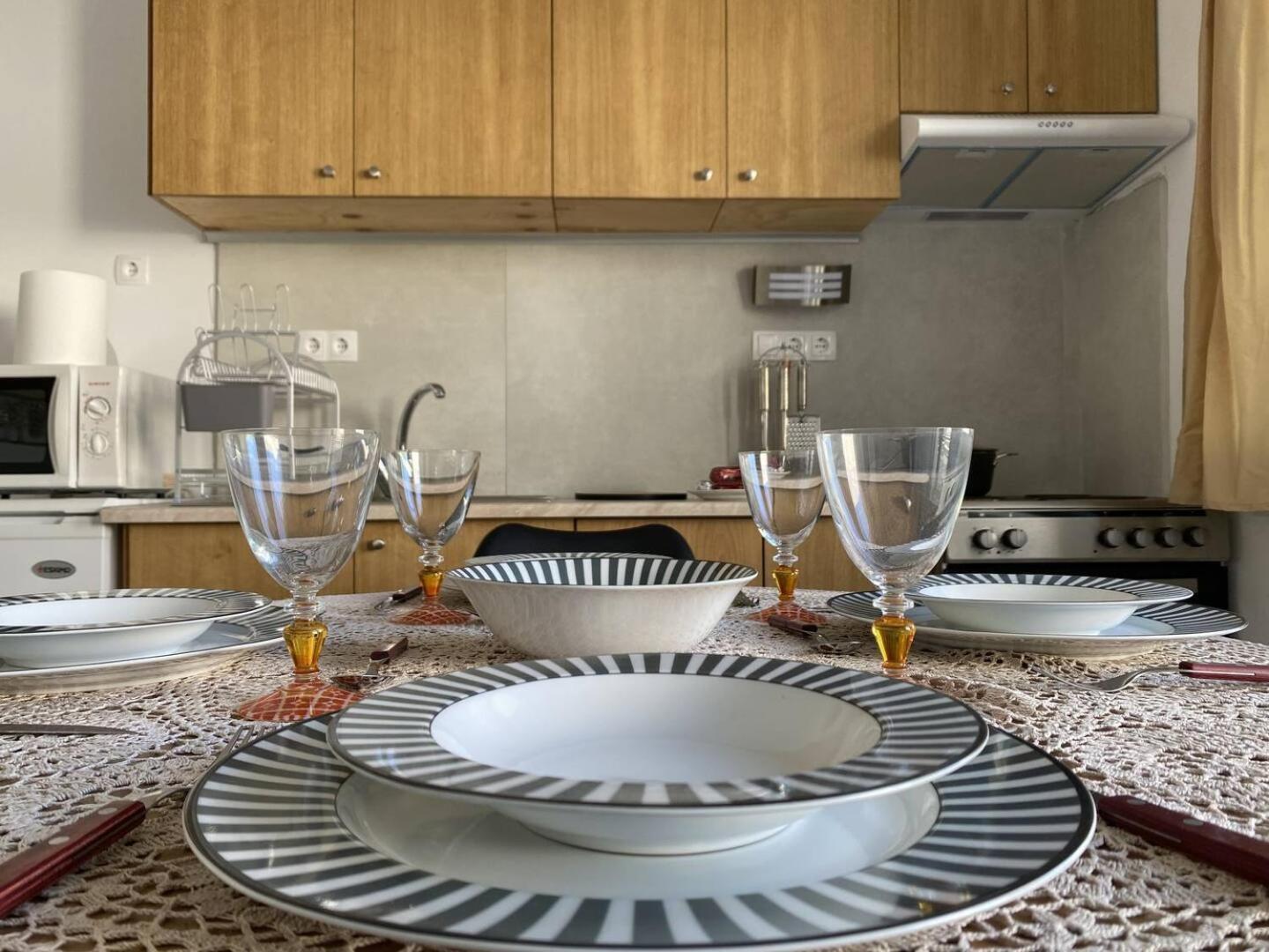 Orphanos Apartment Kamilari Bagian luar foto