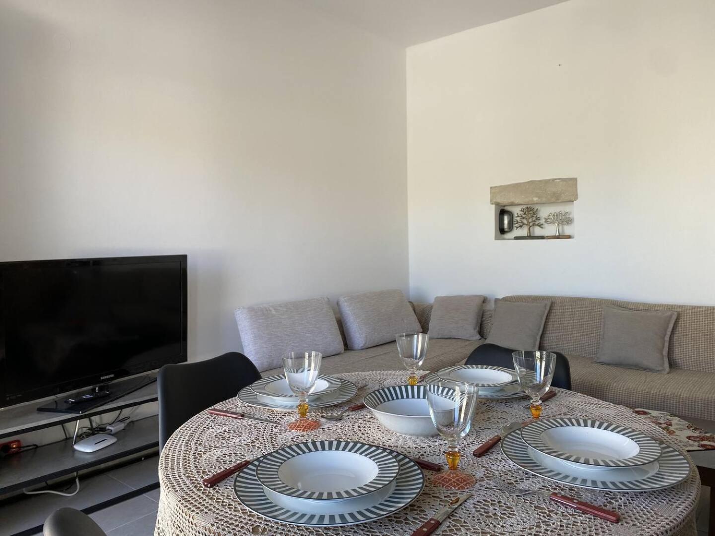 Orphanos Apartment Kamilari Bagian luar foto